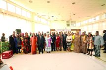 Les participants au « Café-famille » organisé par le Minproff à Yaoundé.