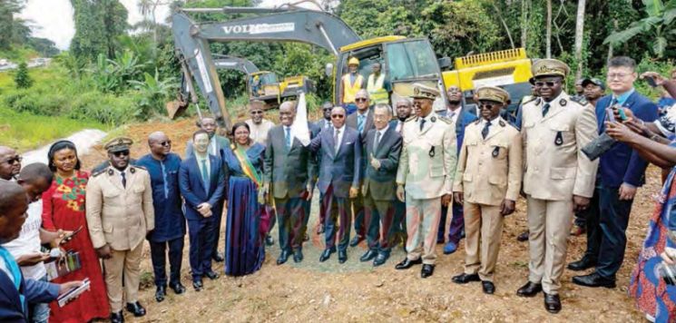 Autoroute Yaoundé -Douala Phase II : les travaux lancés