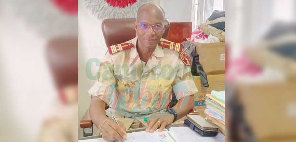 Colonel Godefroy Koki, médecin-chef de l’hôpital de la Garnison militaire de Douala.