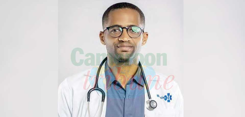 Dr Patrick Ngou, pédiatre à l’Hôpital régional annexe de Kribi.