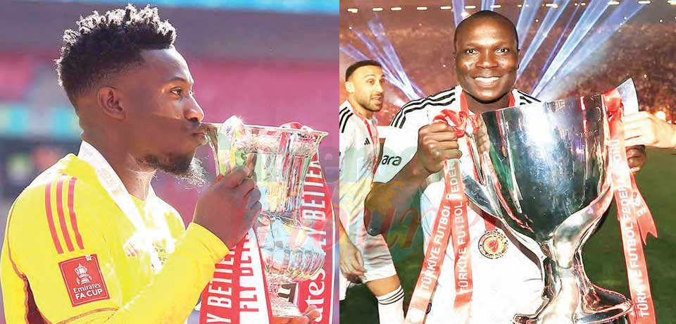 Diaspora : Onana, Aboubakar Are Cup Winners