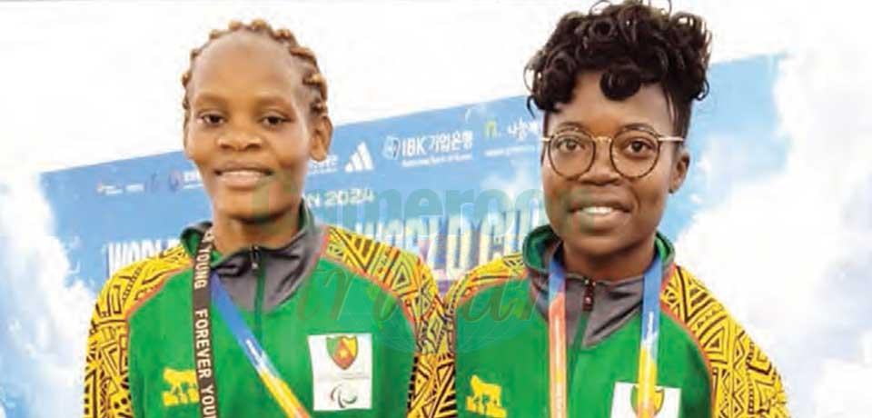 Dassi Antoinette (-67kg) and Chemogne Guilene (-47kg) will represent the country in the 2024 Paralympic Games.