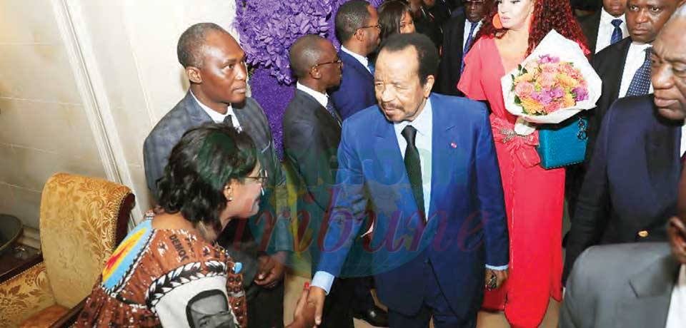 First Ladies’ Reception : Mrs Chantal Biya Answered Present