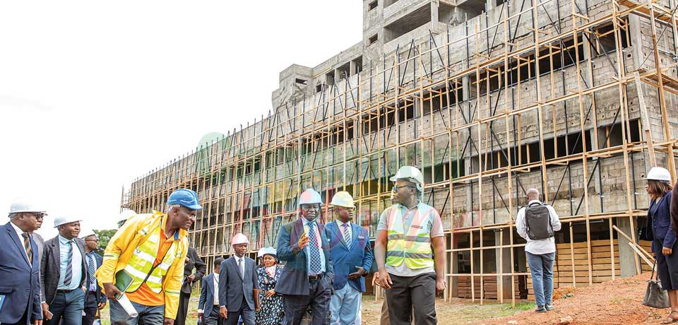 Rectorat de l’Université panafricaine : le chantier comme il va