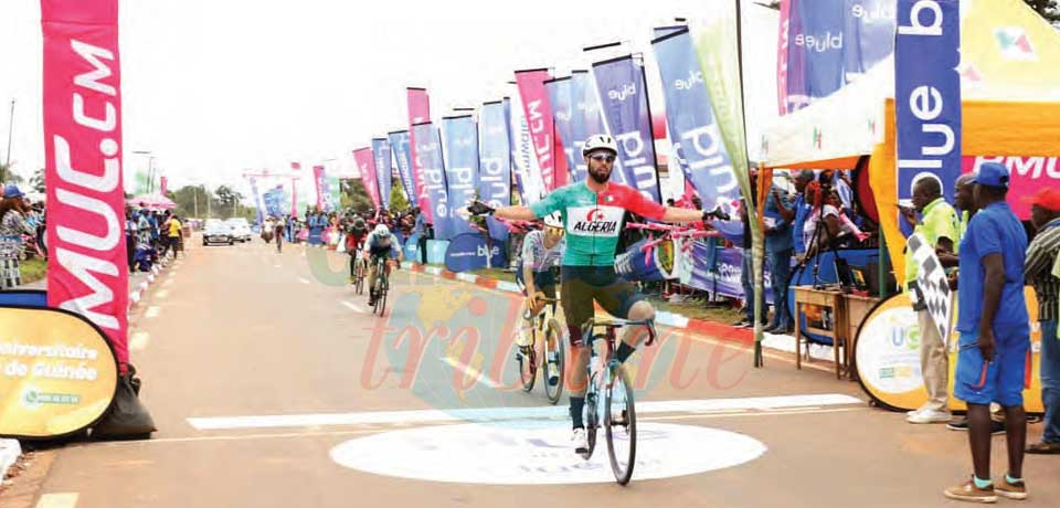 Grand Prix Chantal Biya : l’Algérien Yacine Hamza en jaune