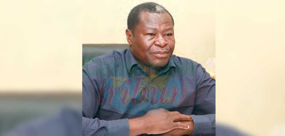 Joseph Lebon Zambo Essama, chef service des activités post et péri scolaires au collège Saint Benoît de Yaoundé.