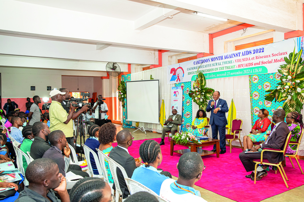 Cameroon Month Against AIDS : African Synergy Sensitises Youths In Yaounde