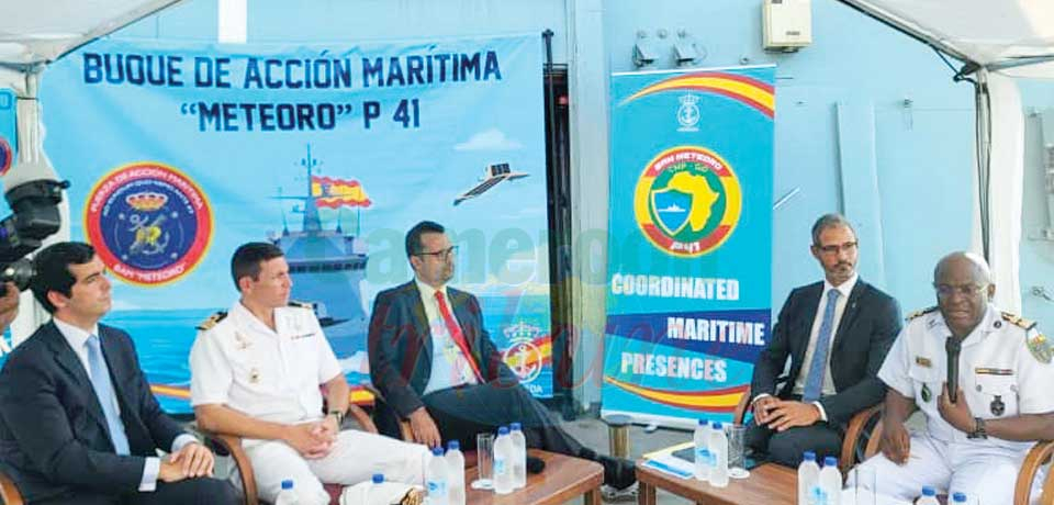 Fighting Maritime Crime : Spanish, Cameroonian Marines Join Forces