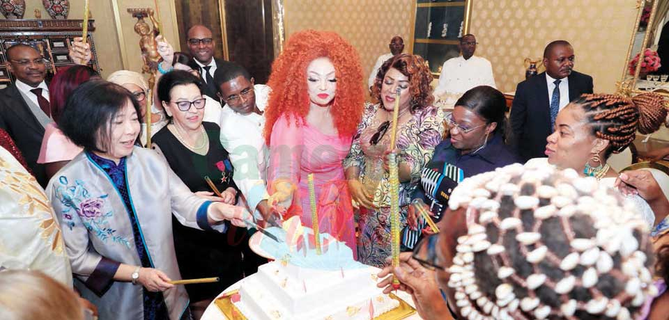 New Year 2025 : Best Wishes Mrs. Chantal Biya