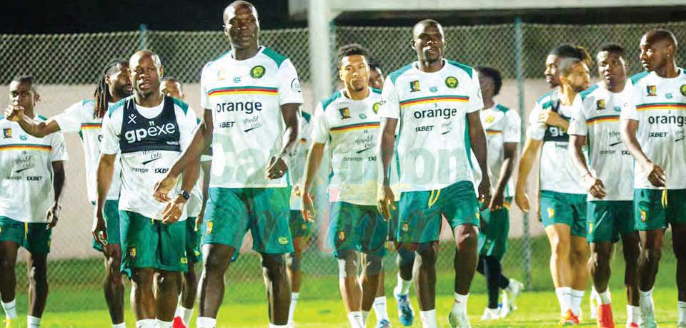 Cameroon-Libya : Lions On Rigorous Training Regime