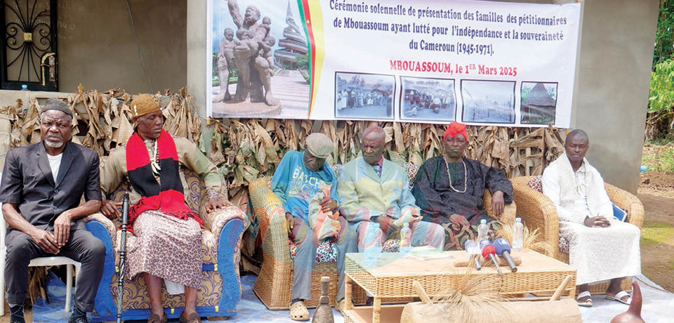 Luttes indépendantistes : les pétitionnaires de Mbouassoum…