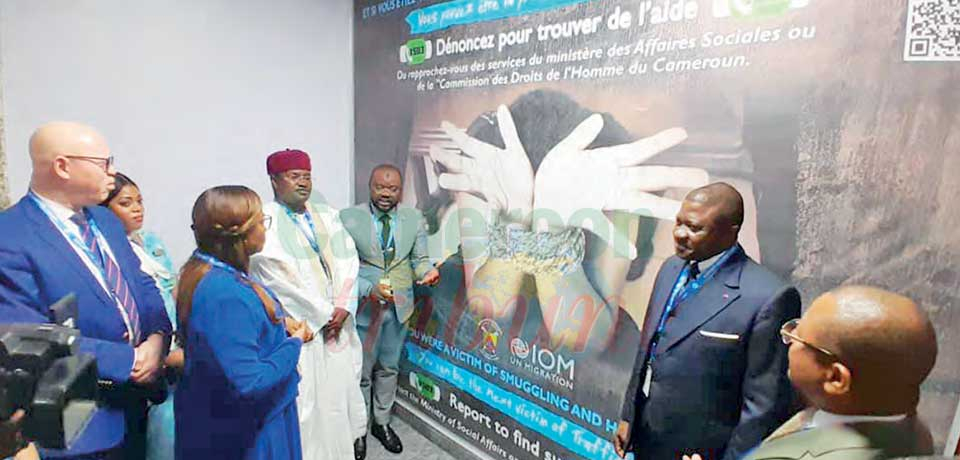 Lutte contre le trafic des êtres humains : l’aéroport de Douala porte le message