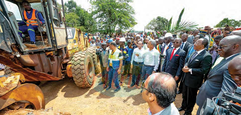 Entrée nord de Yaoundé : les travaux officiellement lancés