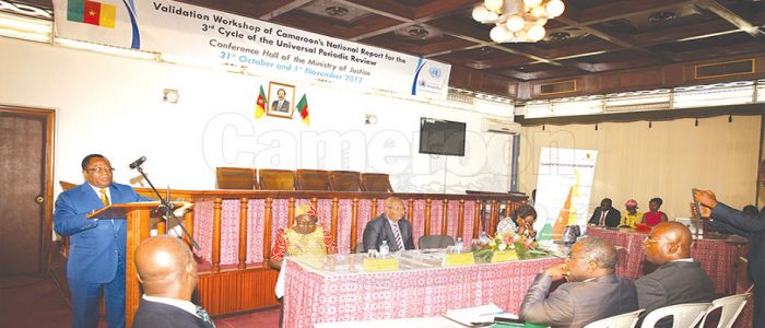 Promotion of Human Rights :Cameroon Deliberates On Draft Report 