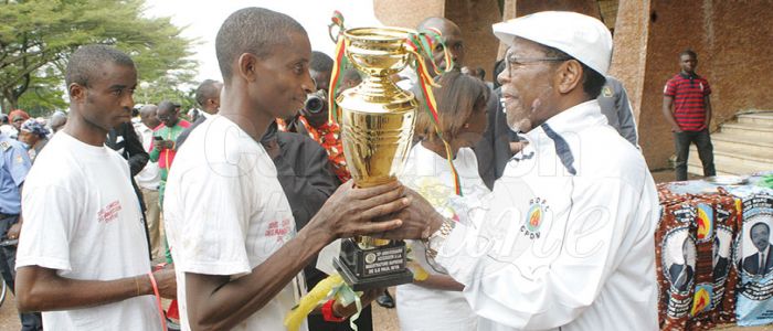 Marathon Race :  Mohamadou, Tatah, Winners