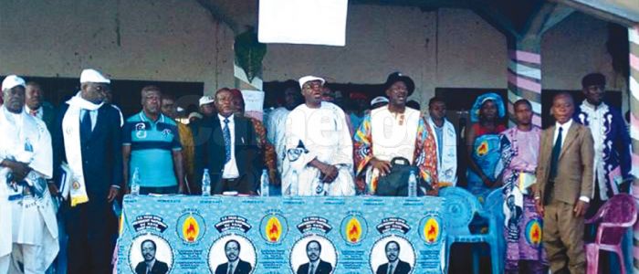 Koutaba: Mobilisation derrière Paul Biya